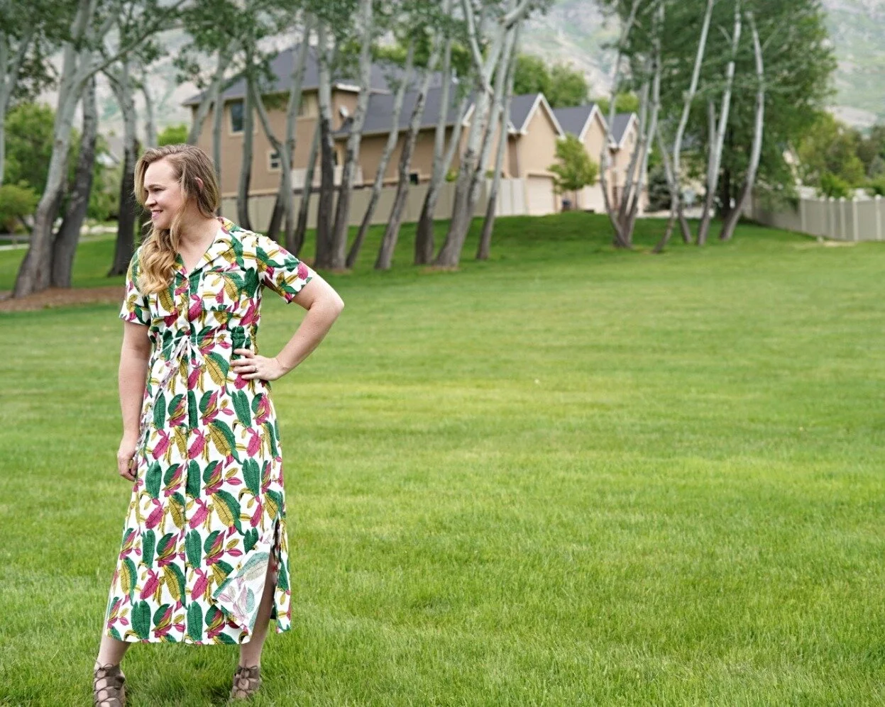 Pattern Review for the Reeta Midi Shirt Dress by Named Clothing